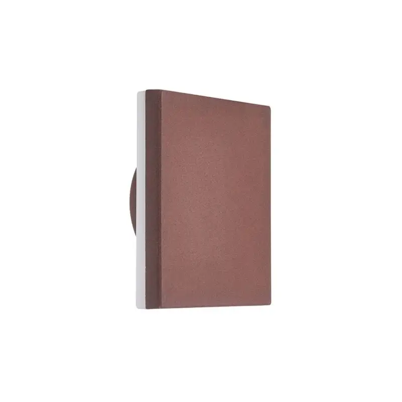 Applique Extérieur Bora 1x9,6W Corten Blanc H15 Retour Gratuit