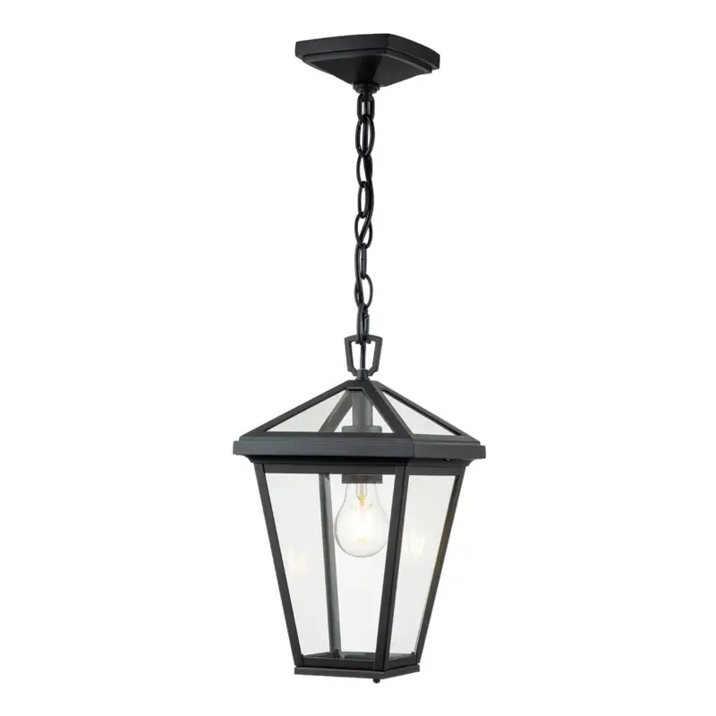 Suspension extérieur Alford Place 1x60W E27 Noir Jusqu'à Épuisement Des Stocks