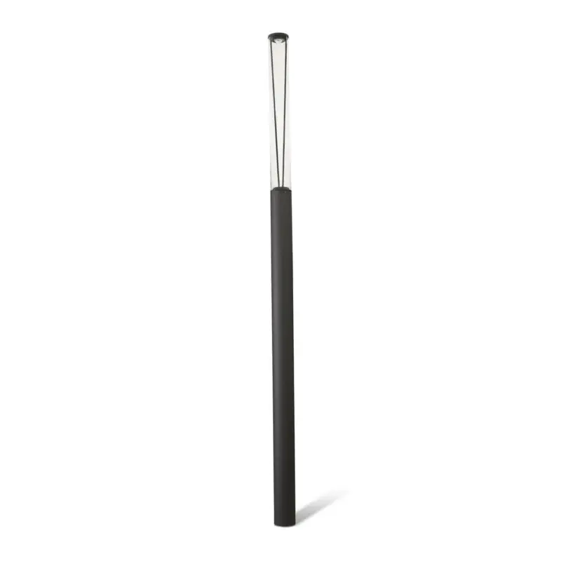 Lampadaire Extérieur RUSH 38W COB LED Gris Foncé 4000K 180º 3956 LM Pas Cher