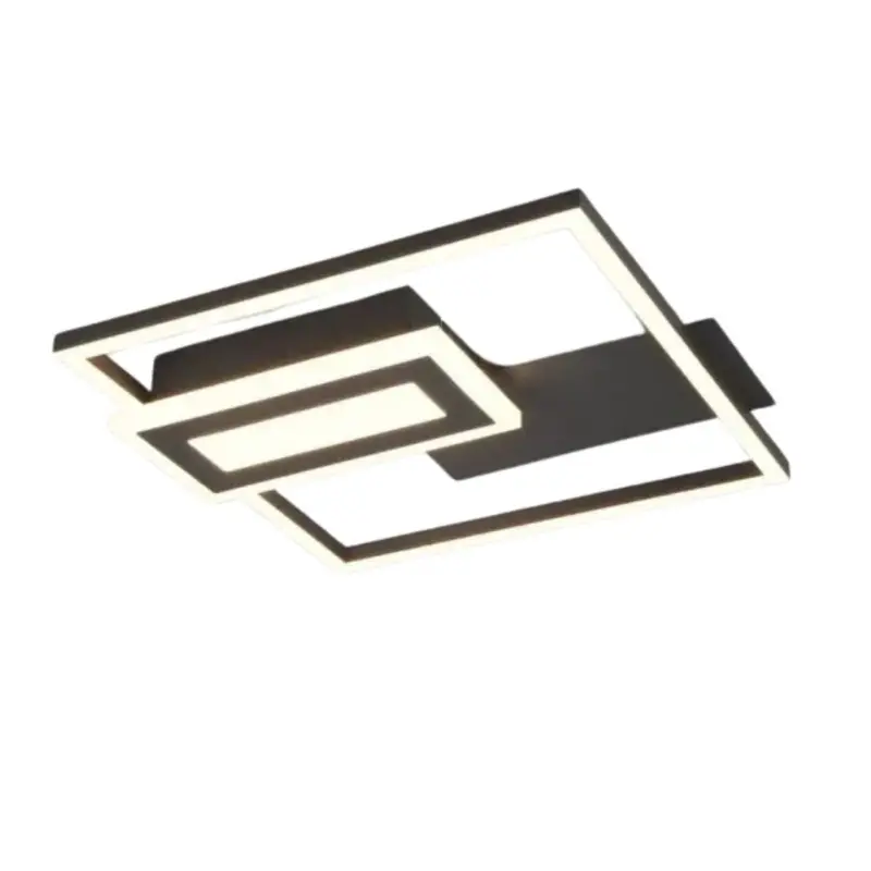 Paiement Sécurisé Plafonnier SPIRO 22W LED Noir mat