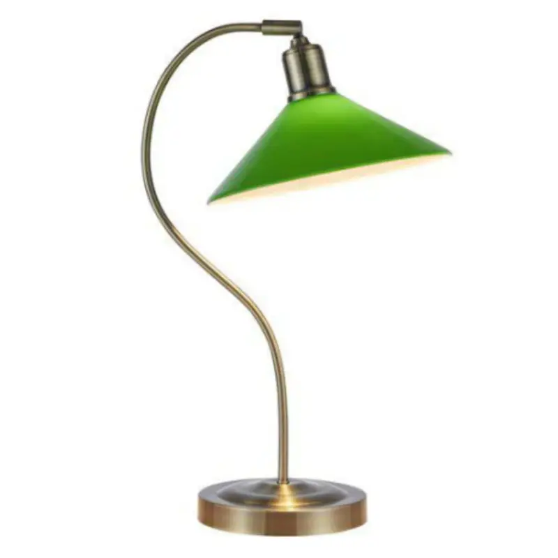 Lampe VELA 40W E27 Laiton antique, Vert Jusqu'à Épuisement Des Stocks