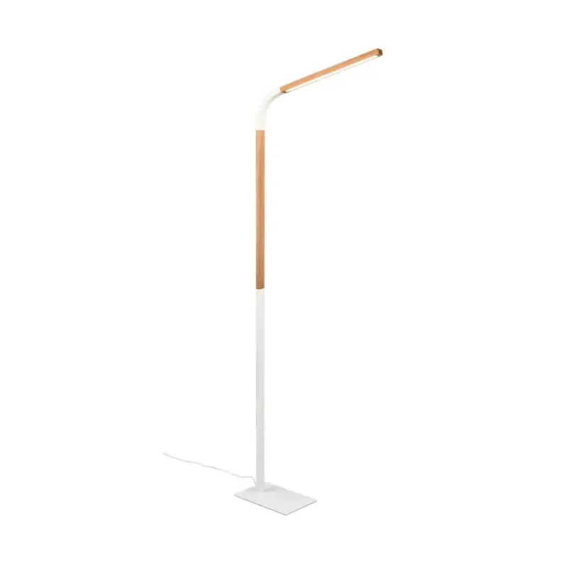 Jusqu'à Épuisement Des Stocks Lampadaire NORRIS 1x14W LED Blanc mat