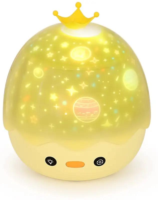 Satisfait Ou Remboursé Veilleuse Projecteur Etoile, Rotation 360° Musicale Veilleuse + Minuterie + Télécommande + 6 Films de Projection, Veilleuse Enfant Lampe, pour Halloween, Noël, Fêtes, Cadeau Bebe Fille Garcon