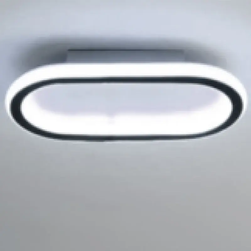 Plafonnier Moderne LED - Noir Blanc, 41.5*16.5*5cm, 33W, Luminaire de Plafond Lumière Blanche 6500K- Acrylique Fer Achetez Aujourd'hui
