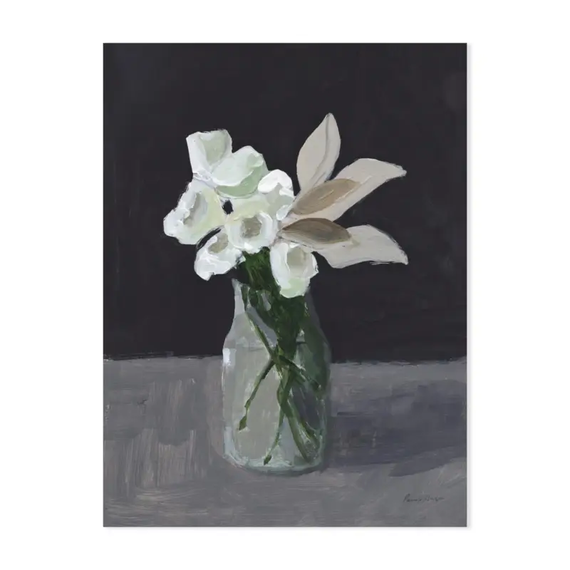 Produit De Marque Affiche White Blooms