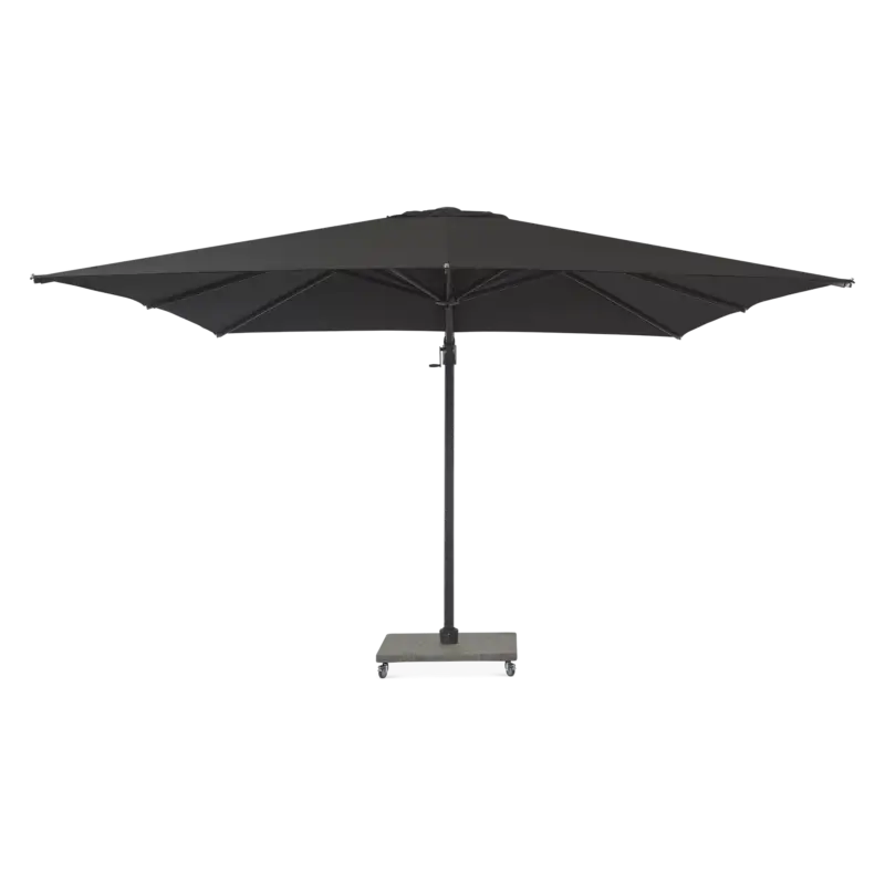 Antego - Parasol déporté extérieur carré en aluminium Paiement Sécurisé