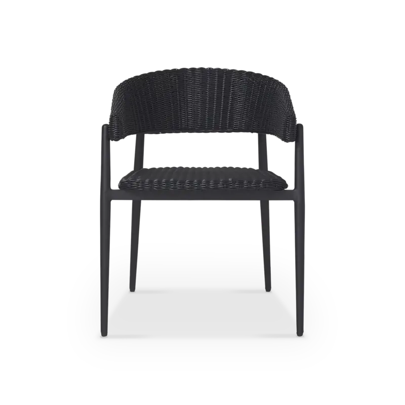 Campania - Chaise de salle à manger extérieure en rotin Meilleur Prix