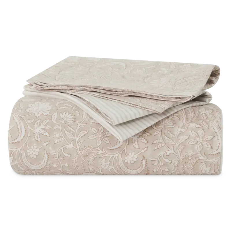 Clémentine - ensemble housse de couette 100% coton Solde