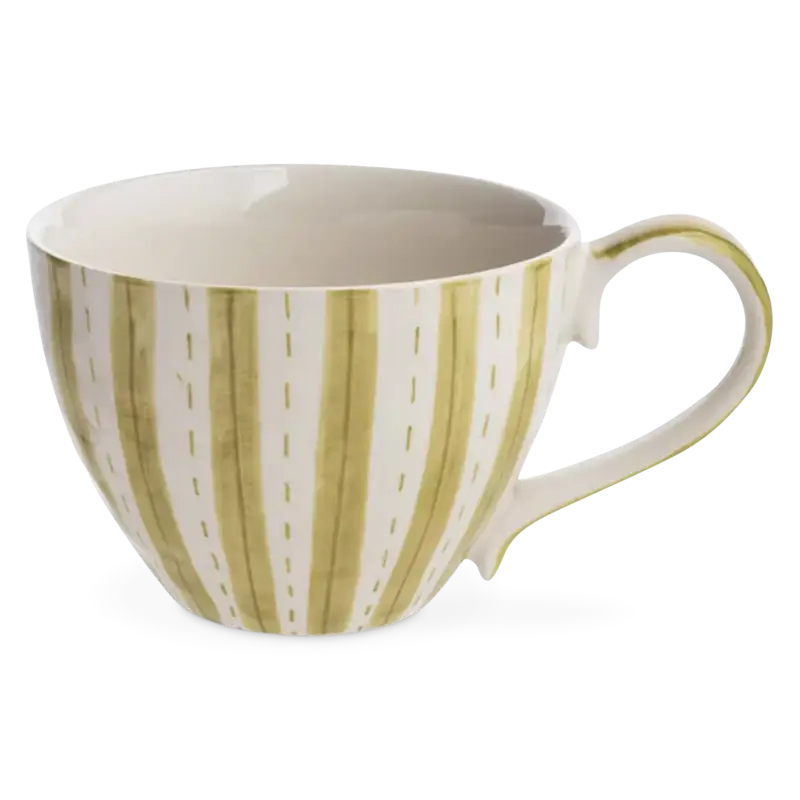 Retour Gratuit Watercolour - colored stoneware tea and coffee cup