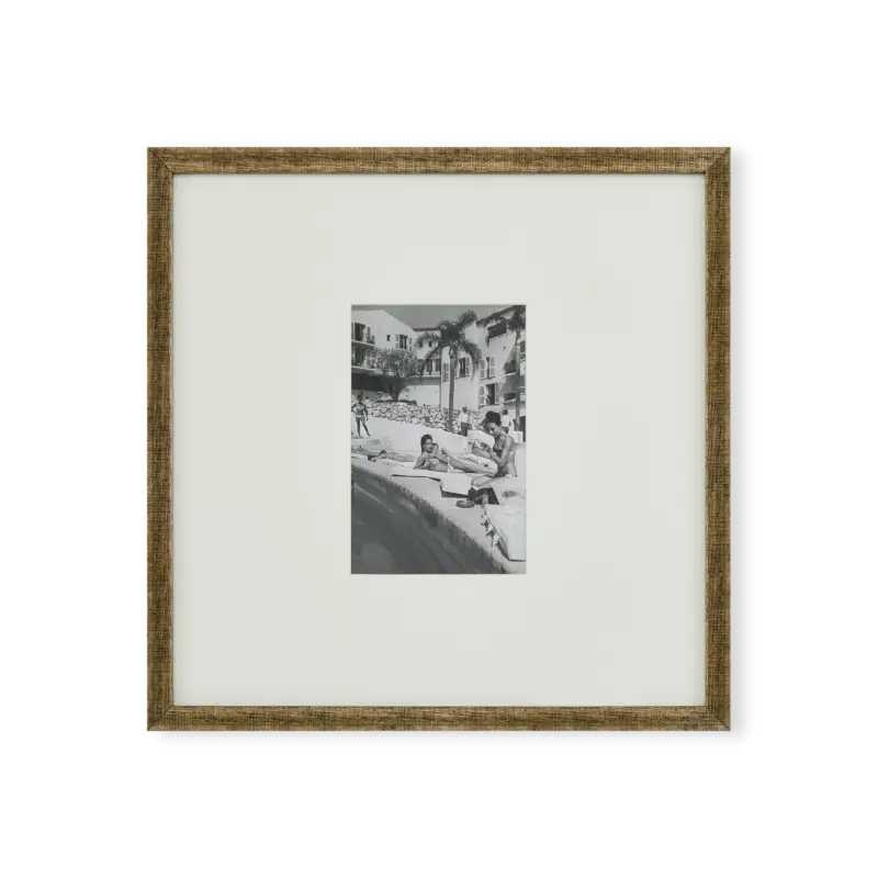 Hotel Byblos - photographie noir et blanc Haute Qualité