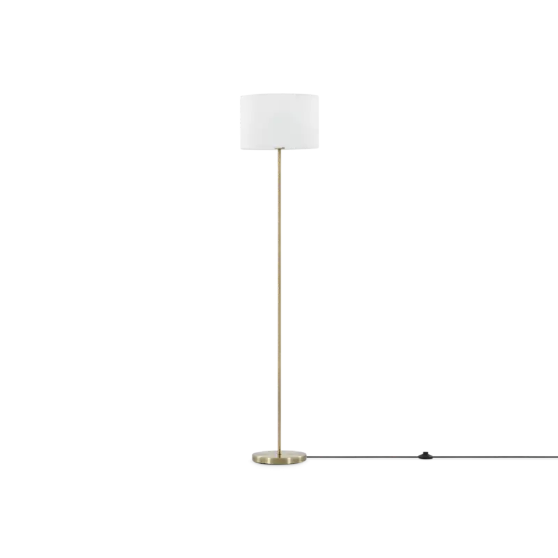 Hotel - lampe de plancher en laiton vieilli Produit De Marque