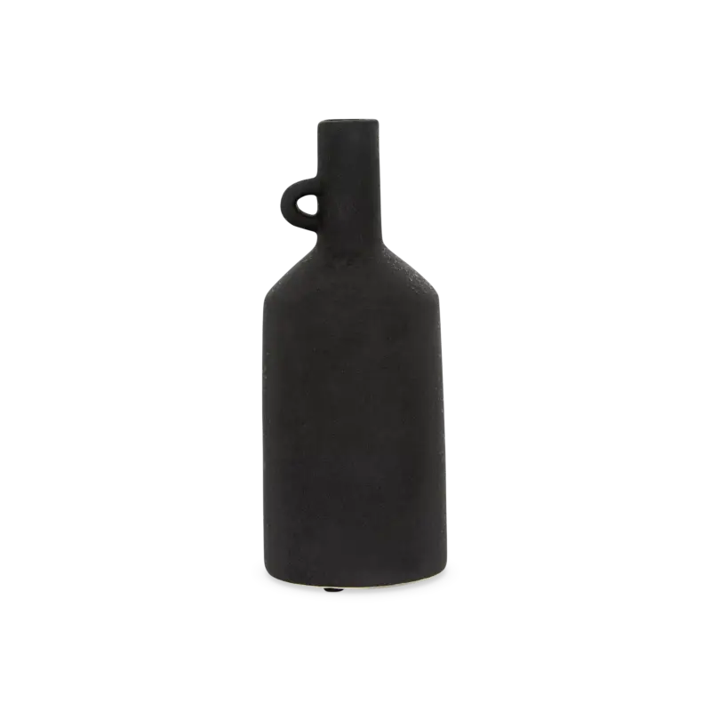 Tonia - vase décoratif noir Commande En Gros