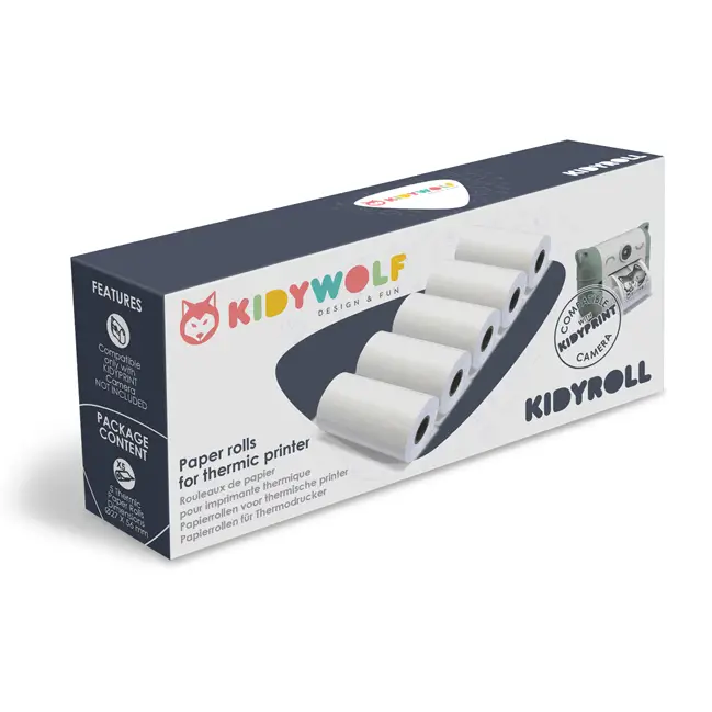 Recharges papier appareil Kidyprint Pas Cher
