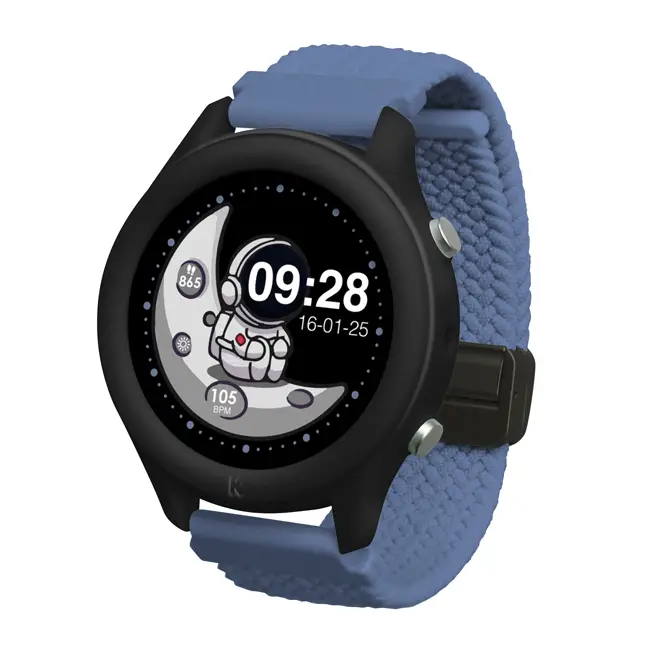 Montre connectée éducative pour enfants Kidywolf Bleu Vente Directe