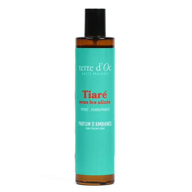 Tiaré sous les alizées vaporisateur parfum monoï frangipanier 100 ml terre d'Oc Quantité Limitée