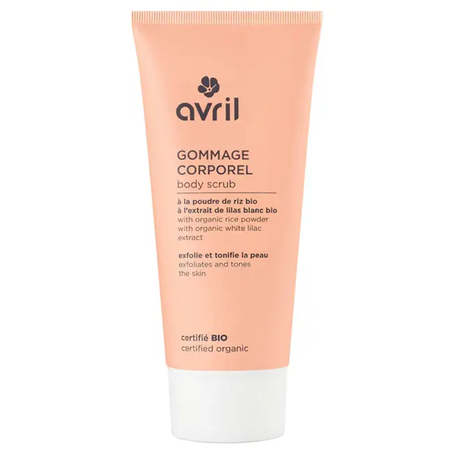 Affaire À Saisir Gommage corporel bio exfoliant et tonifiant à la poudre de riz 200 ml Avril