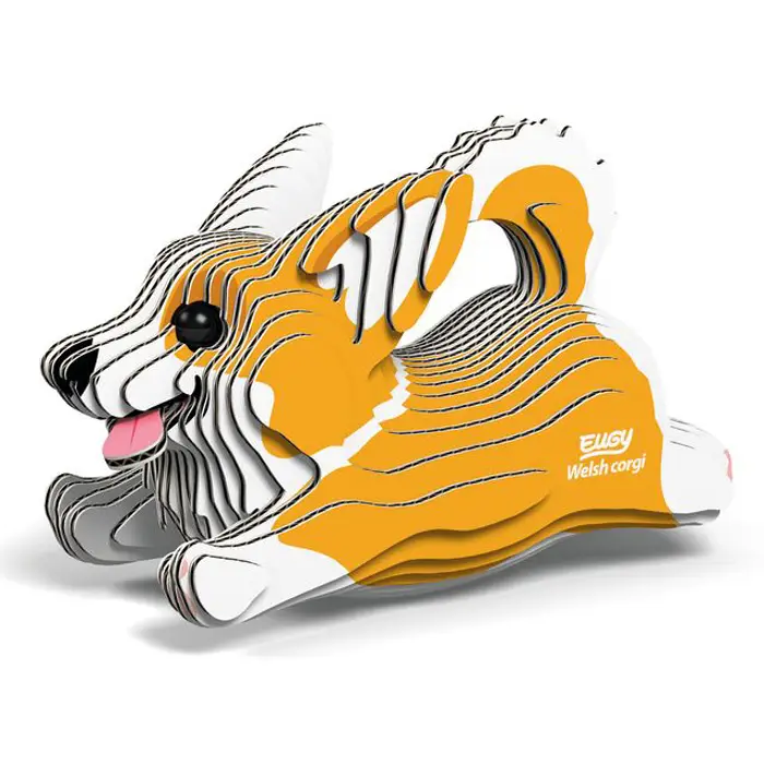 Expédition Rapide Maquette 3D animaux en carton Eugy Corgi