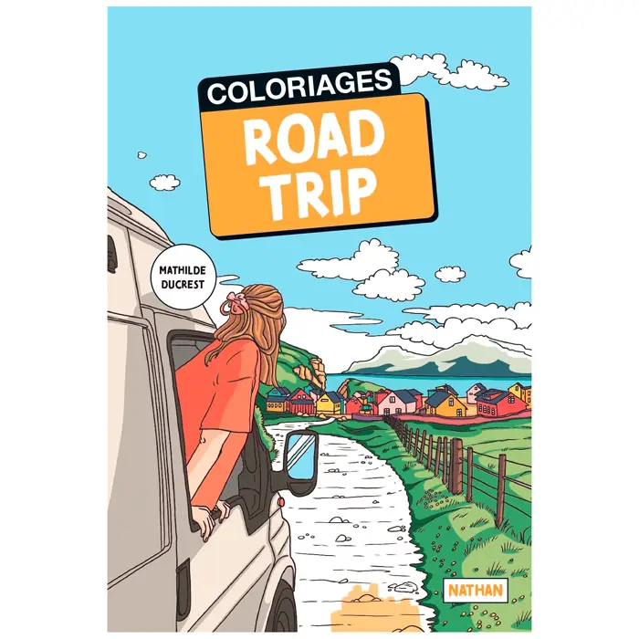 Haute Qualité Carnet de voyage coloriages - Road trip