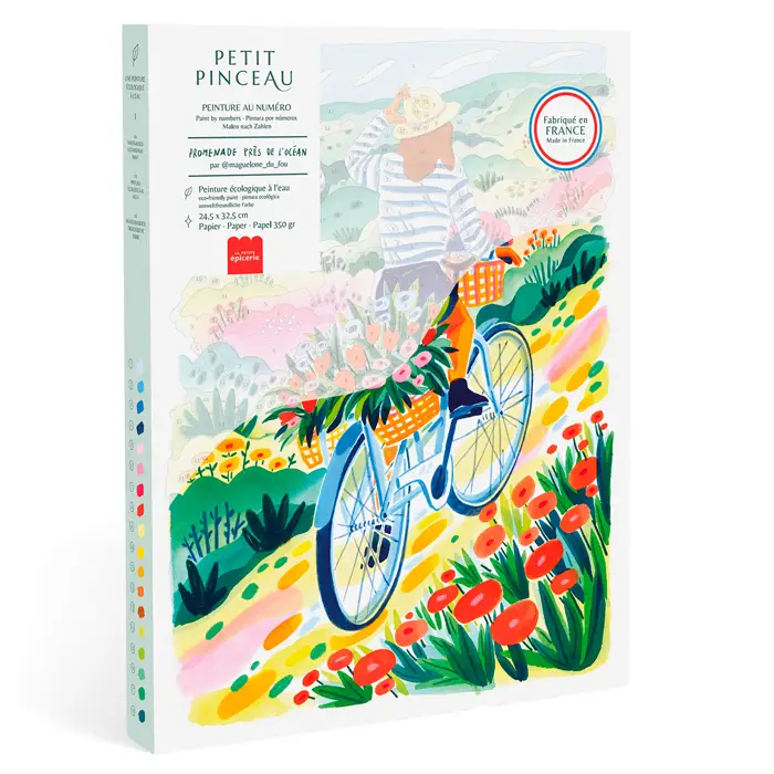 Expédition Rapide Peinture au numéro Balade à vélo La Petite Épicerie