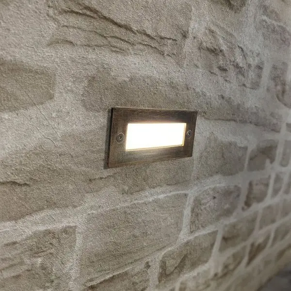 Encastrable murale LAGUNA d'extérieur 1,5W IP65 2 caches Achetez Aujourd'hui